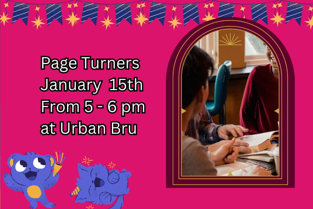 Adult Page Turners at Urban Bru