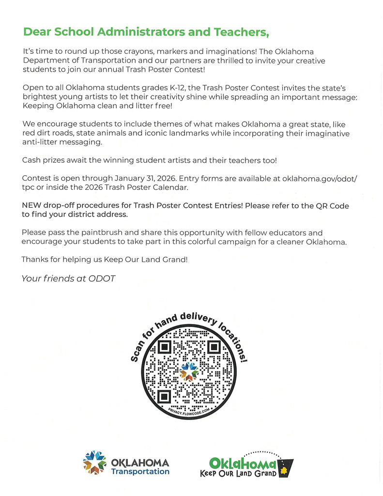 Trash Poster Contest