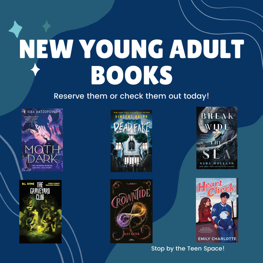 New young adult books at the Guymon Public Library