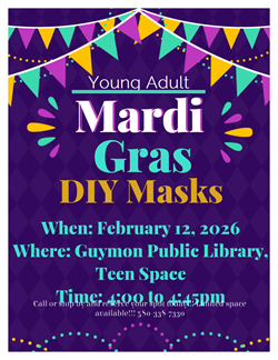 Mardi Gras DIY Masks