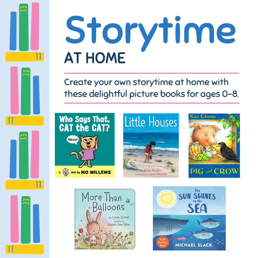 StoryTime books from the library