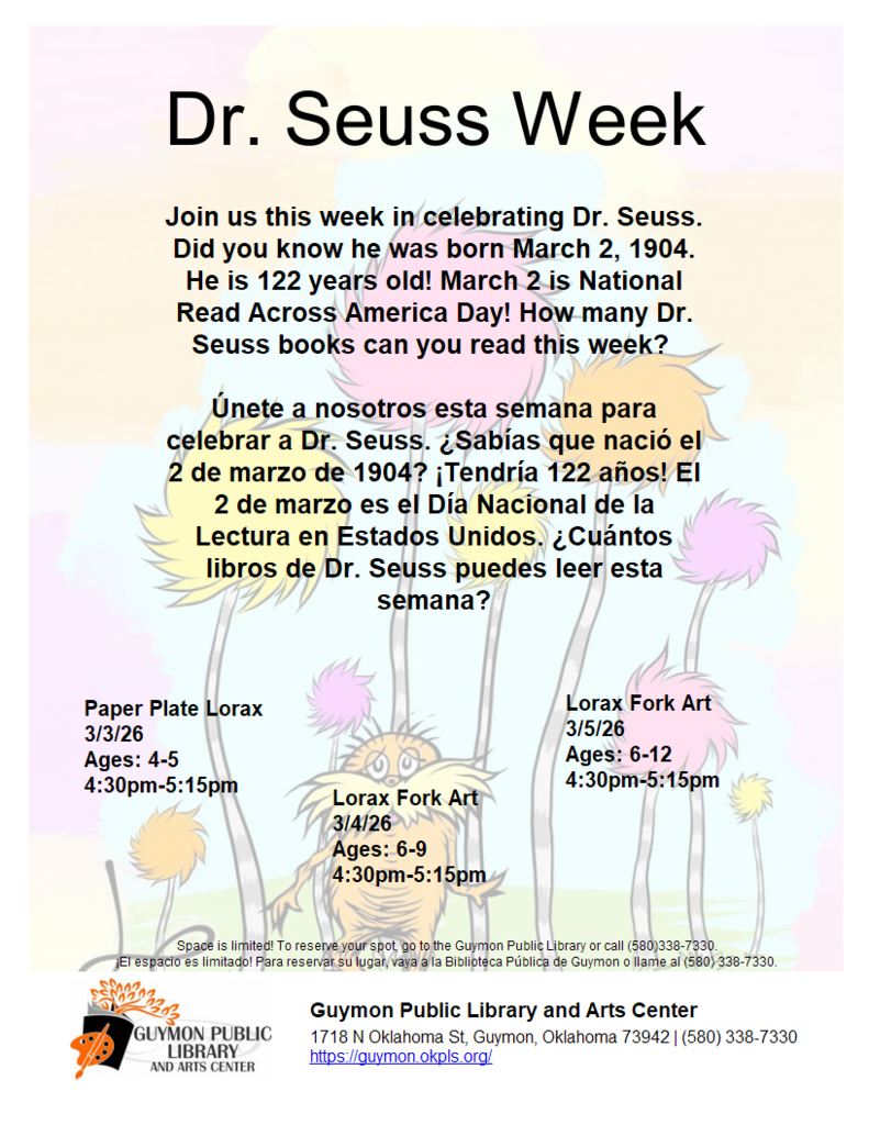 Dr Suess Week
