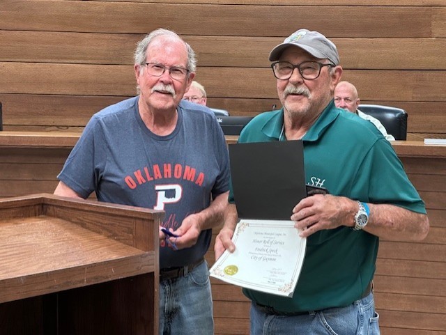 Mayor and Fred