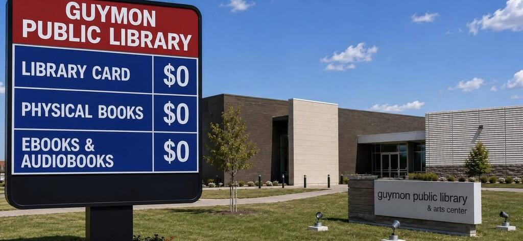 Guymon Public Library is free