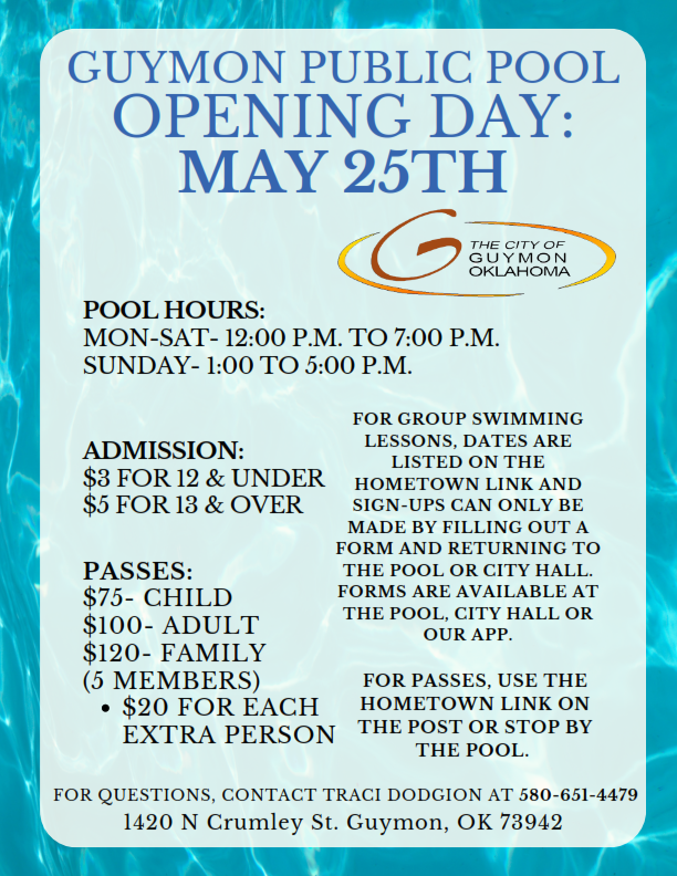 Pool Info