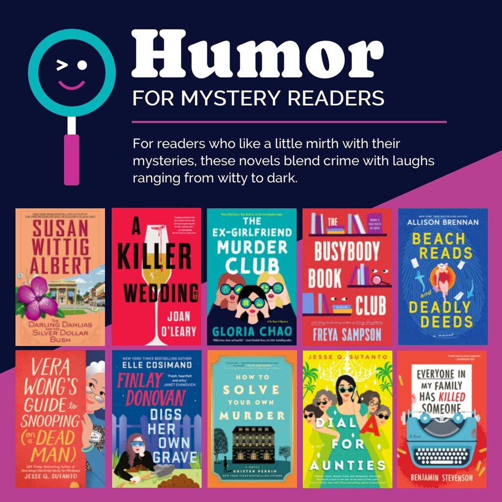 Funny mystery books
