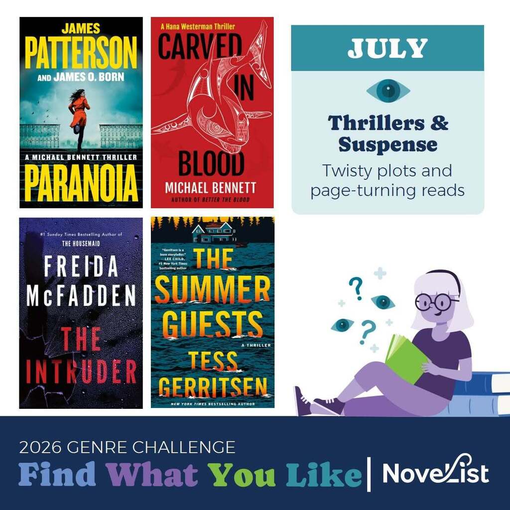 Thrillers at the library