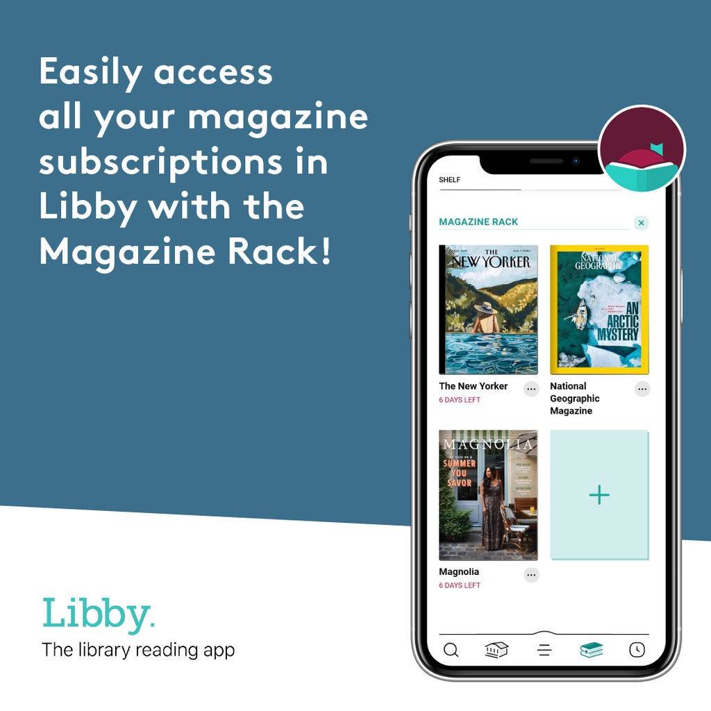 Magazines free on Libby with your Guymon Public Library card