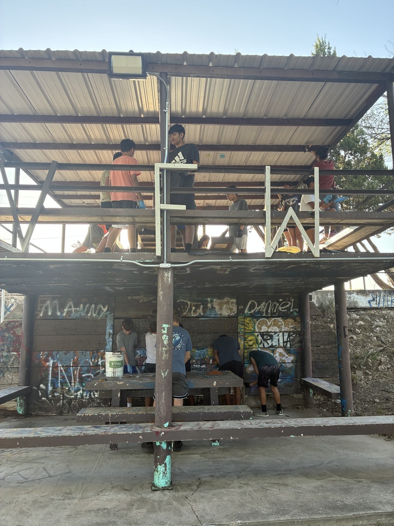 Volunteers Painting