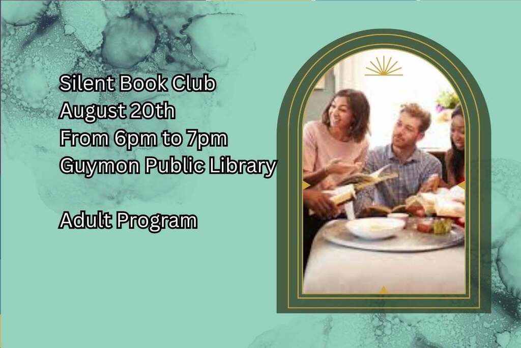 Silent Book Club Flyer