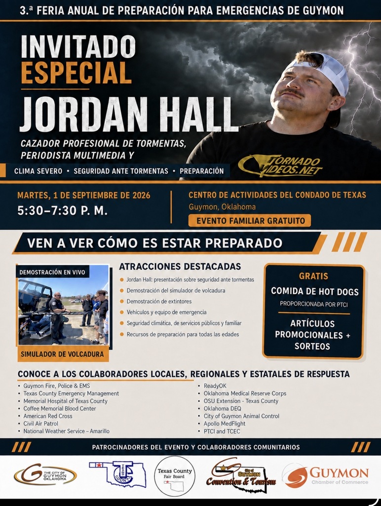 Preparedness Event Flyer (Spanish)