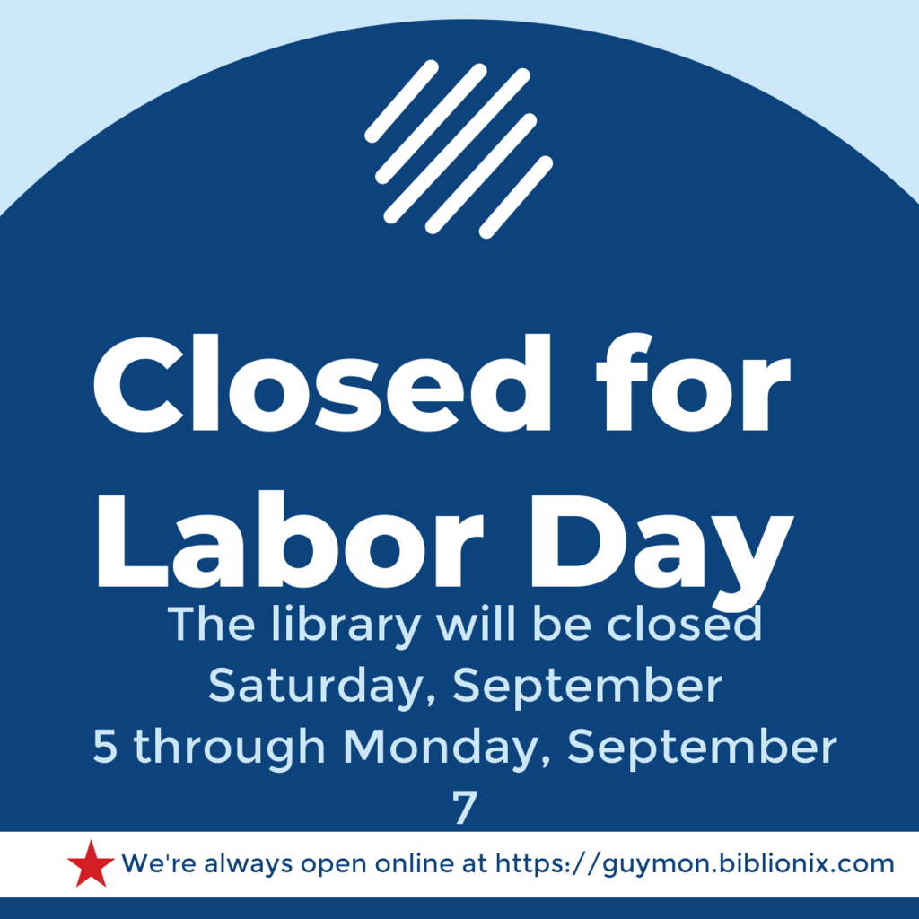 Library closed for Labor Day