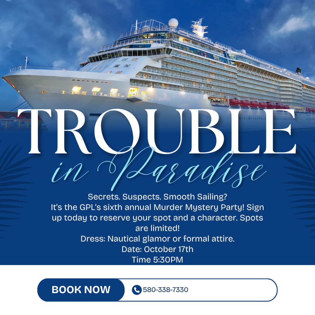 Library Murder Mystery Party cruise ship