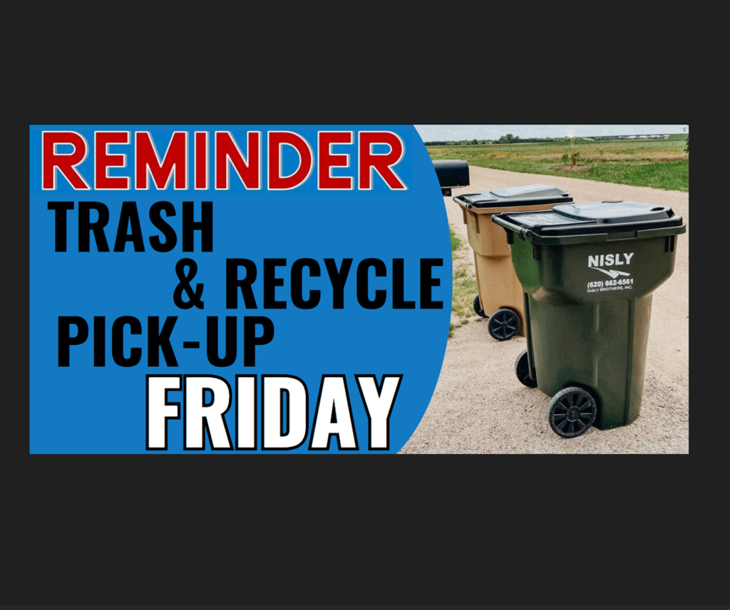 Trash & Recycle Pick-Up Friday