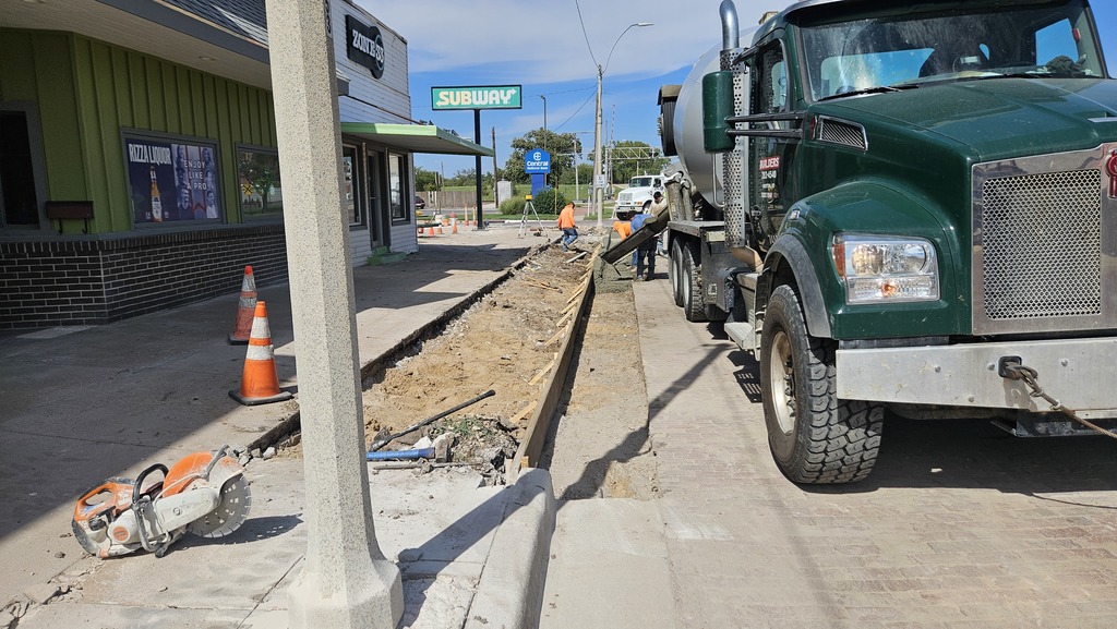 Main Street Sidewalk