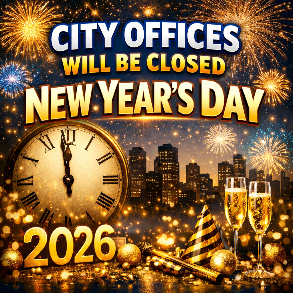 CLOSED NEW YEARS DAY 2026