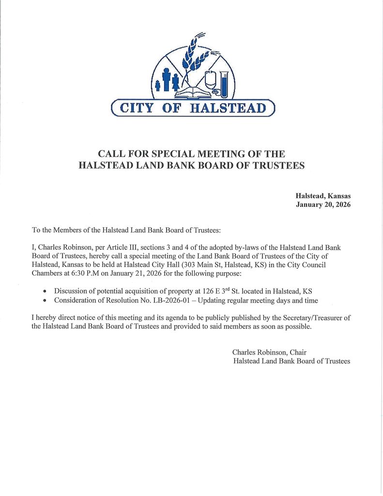 HALSTEAD LAND BANK 2