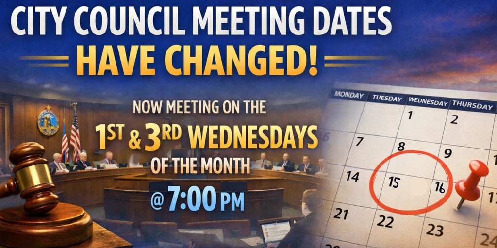 City Council Date Changes