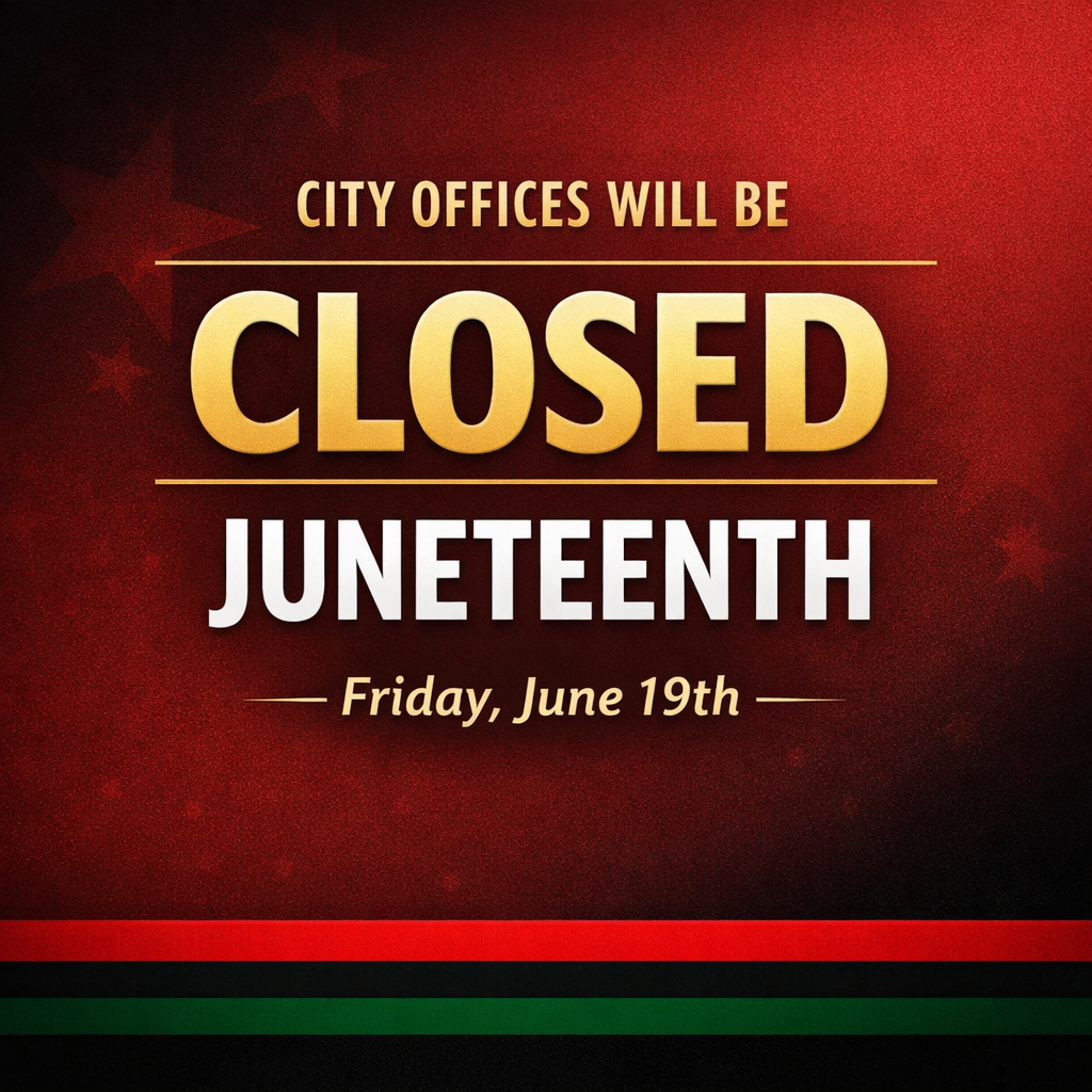 CLOSED Juneteenth 2026