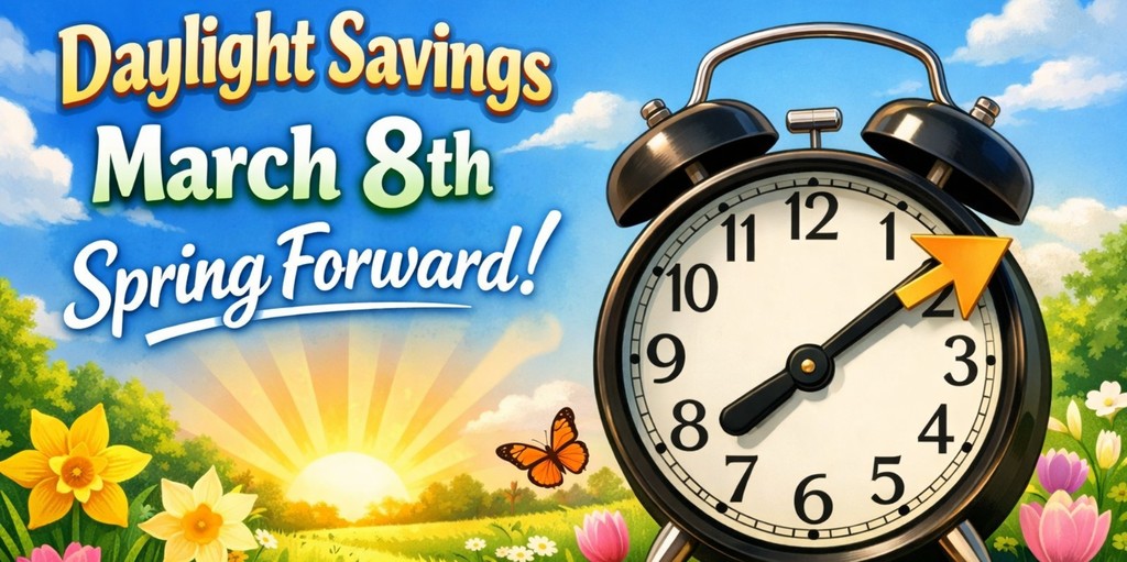 day light savings spring 2026