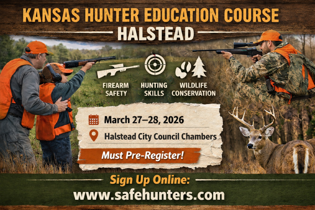 Hunter's Education Course, Halstead, KS 