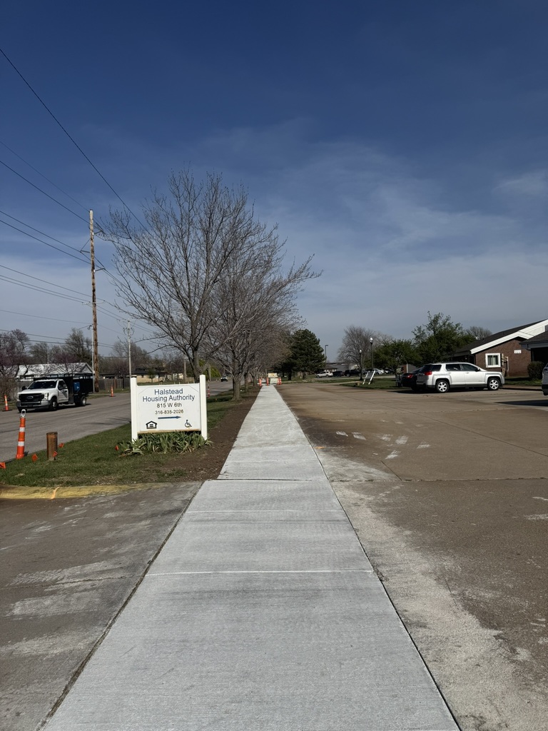 Side Walk nex to HHA