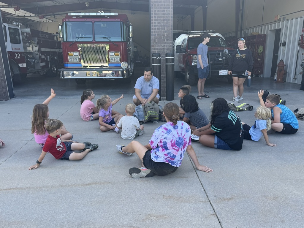 Dragon Kids at Fire/EMS Station 1