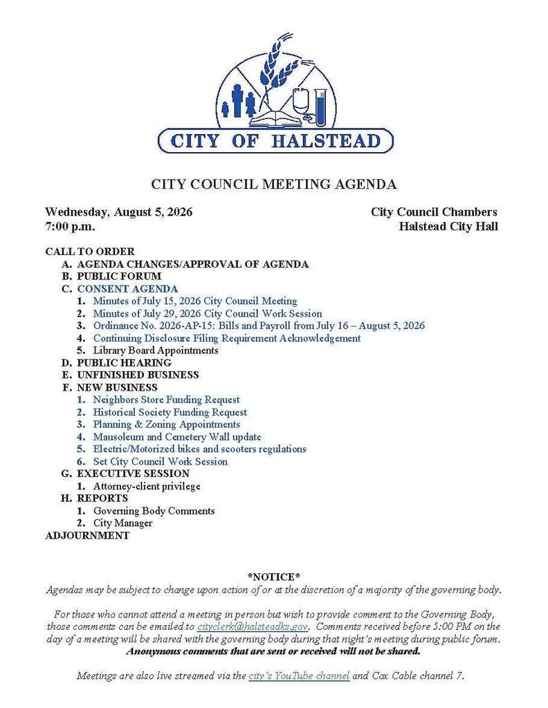 City Council Agenda 8-5-2026