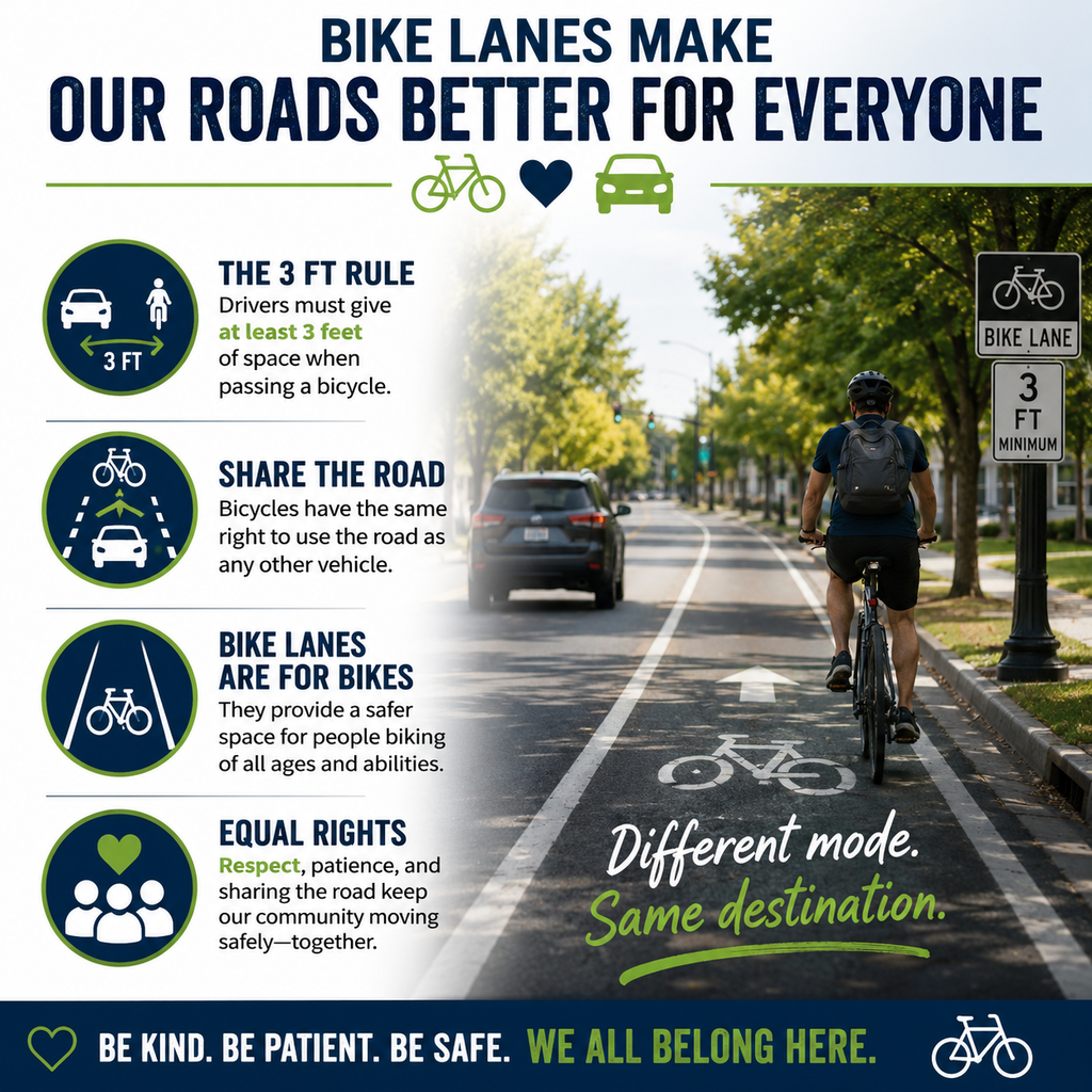 bike lane rules and guidelines