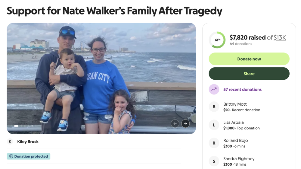 Nate Walker GoFundMe
