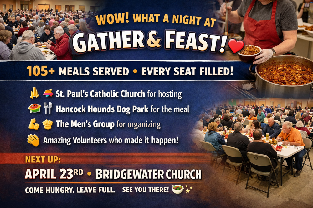 Gather & Feast: Free Community Supper on March 19