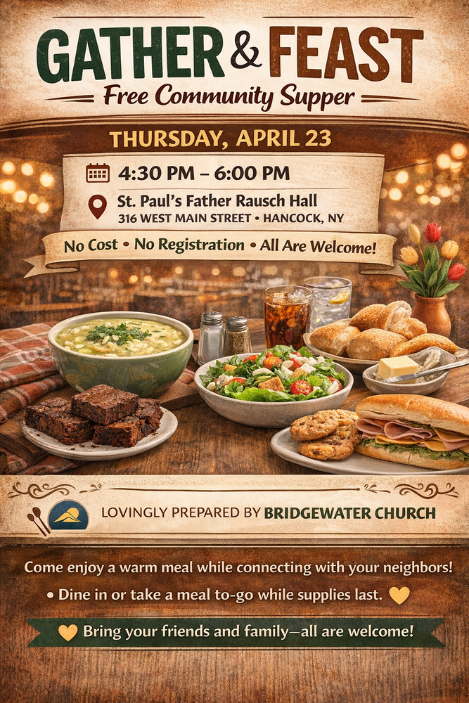 gather and feast poster