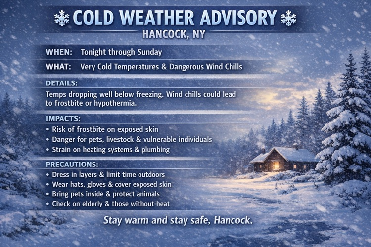 Weather alert winter weather 