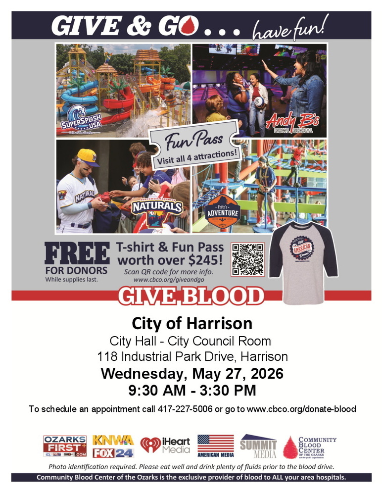 Blood Drive flier