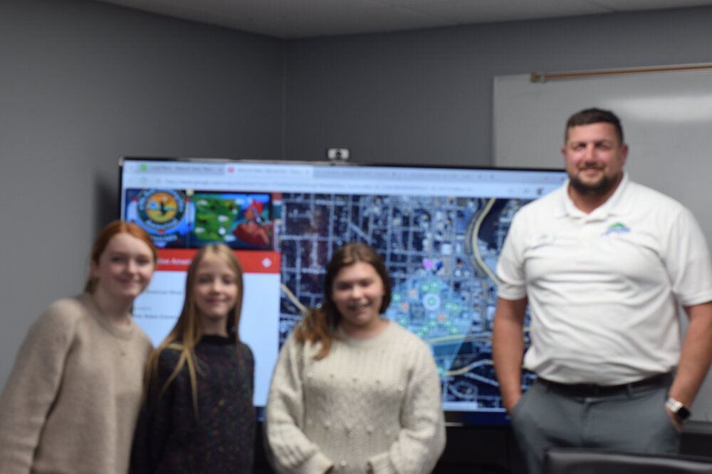 Students and Matt Bell