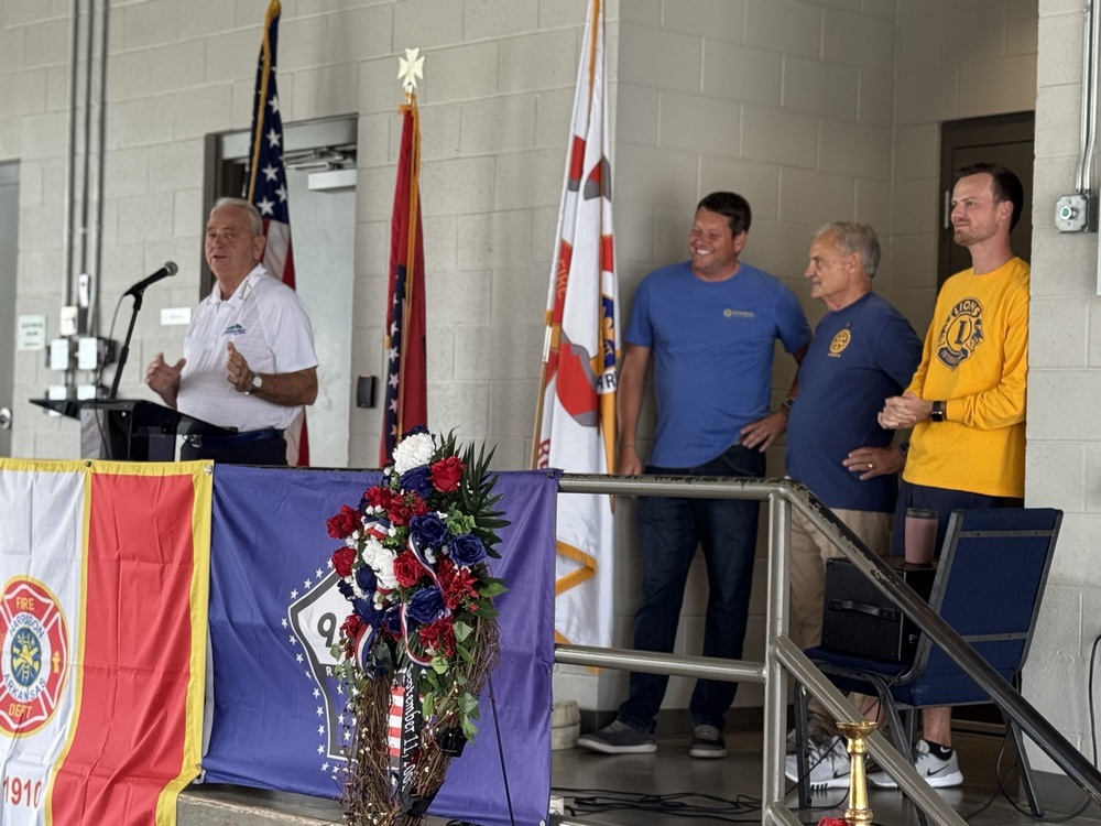 Mayor Jackson, Kiwanis, Rotary, Lions