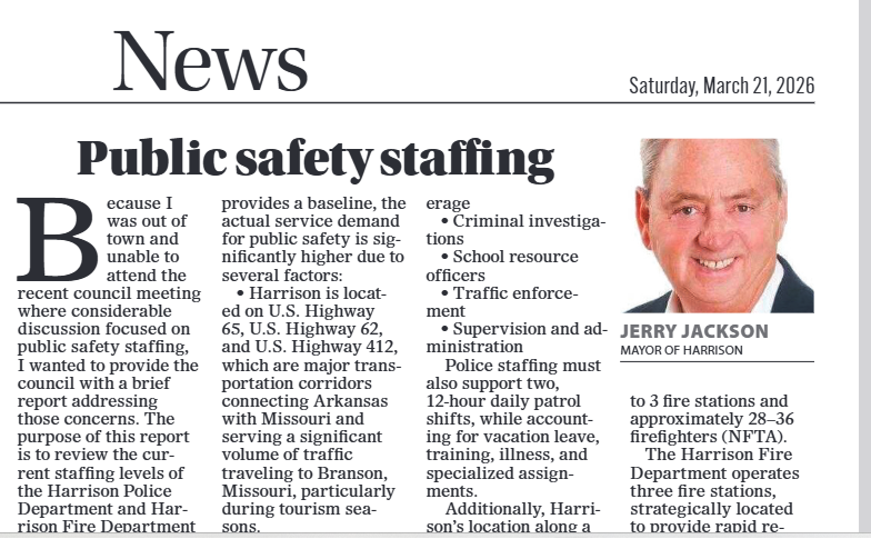 Public Safety Staffing