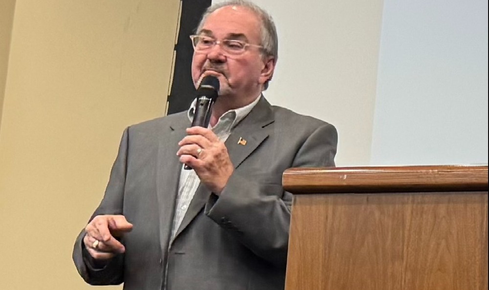 Mike Bishop speaking