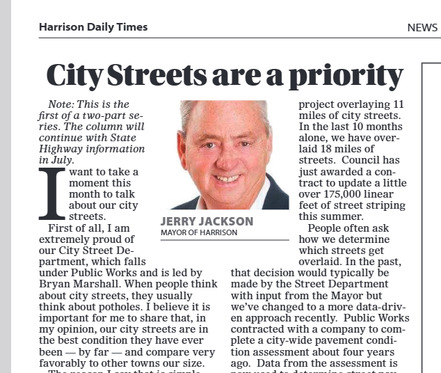 June Column HDT