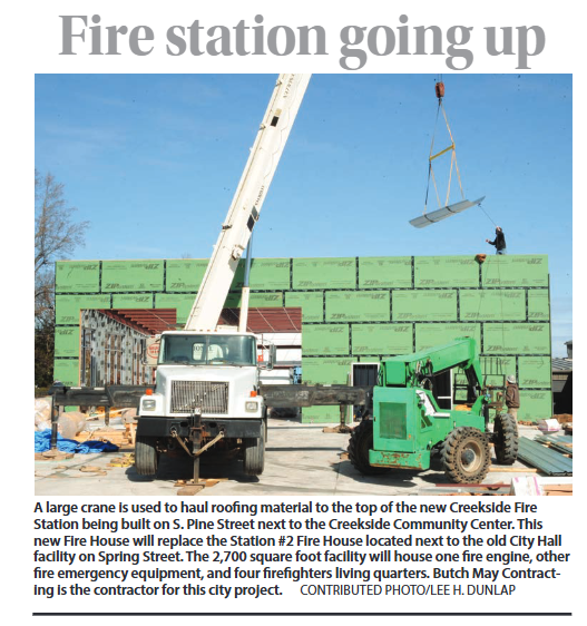 New Fire station under construction