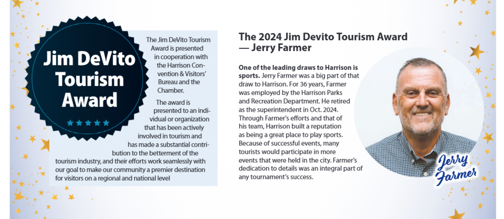 Jim DeVito award presented to Jerry Farmer