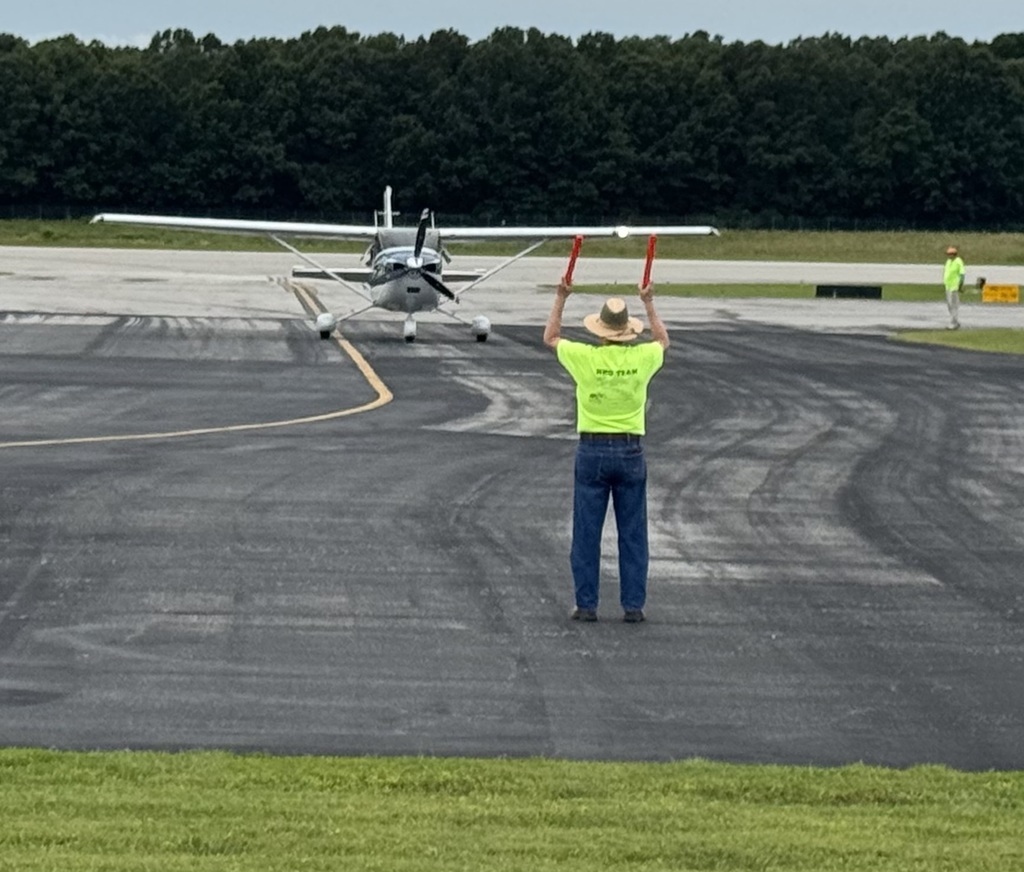 'Parking' the plane