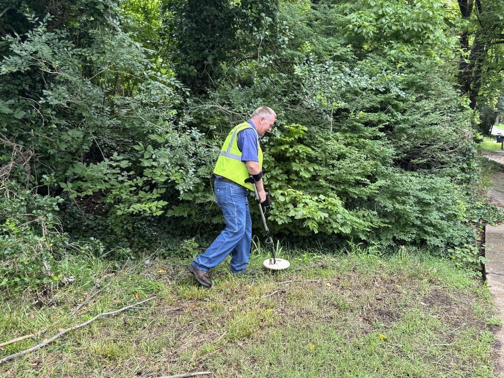 Searching for a manhole