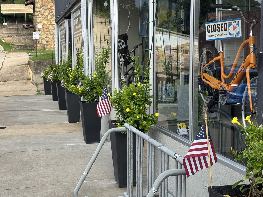 Flowers and Flags