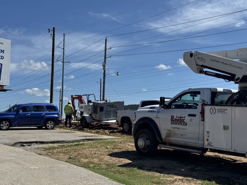 Utility work