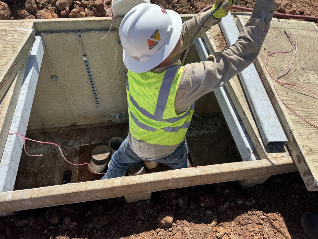 Pulling wire