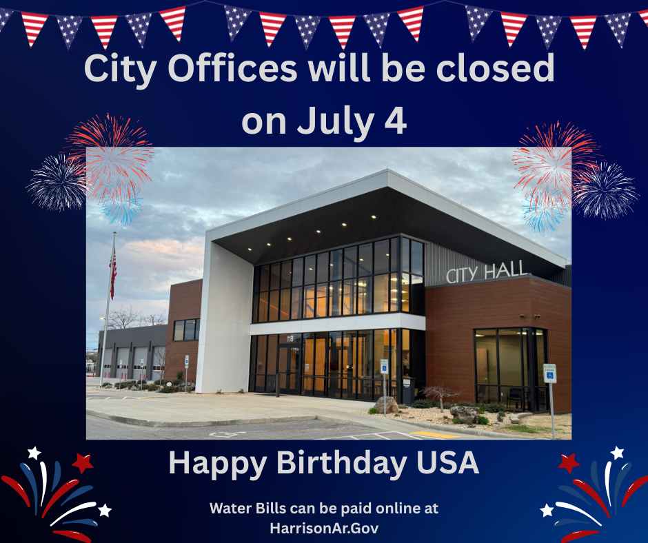 Flier City Hall Closed on July 4