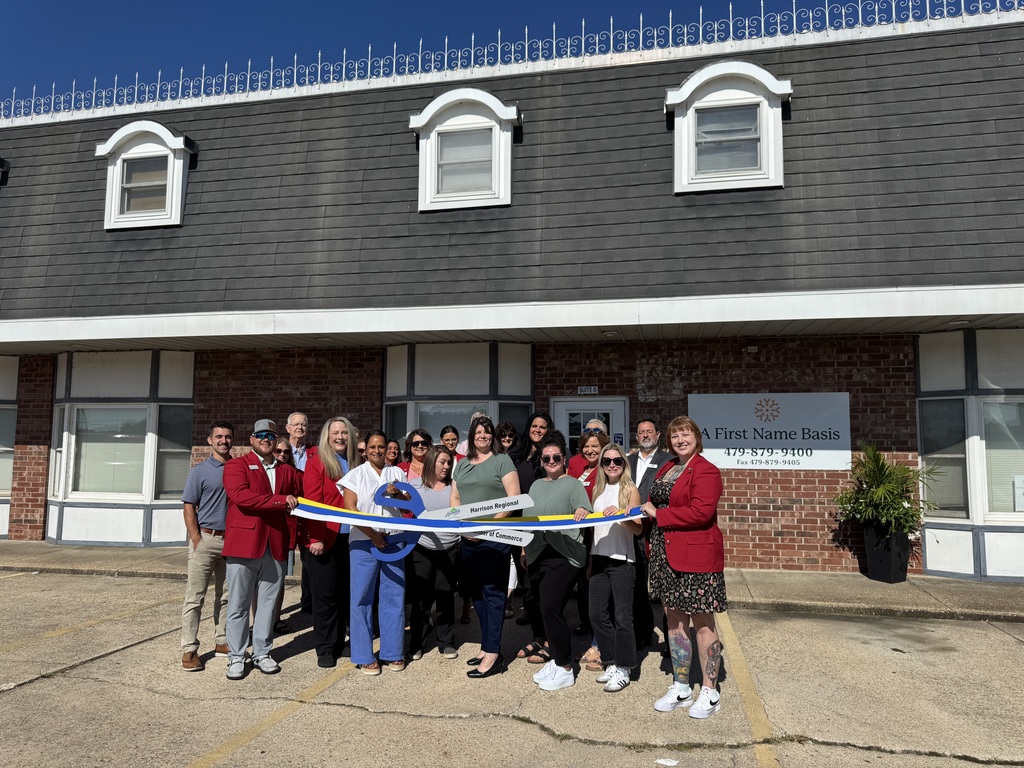 A first name basis ribbon cutting