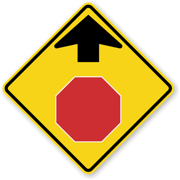Stop Sign Ahead