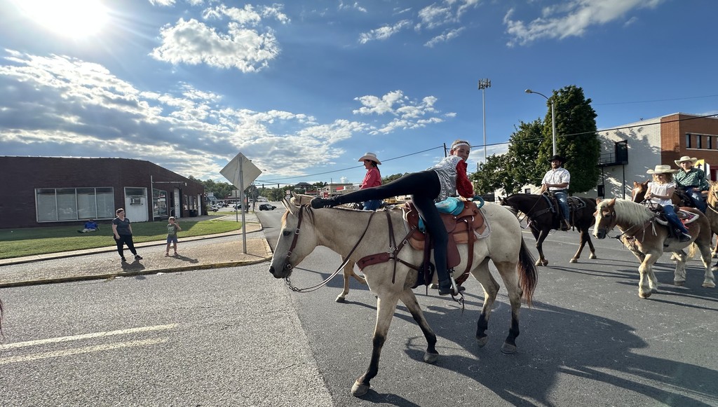 Rodeo parade